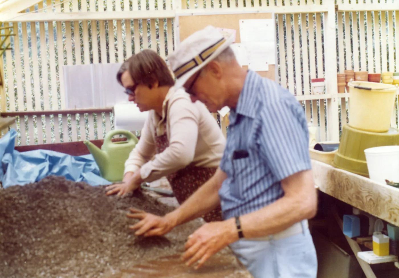 Volunteers - Garden Growers, Lila Sexton, Stan