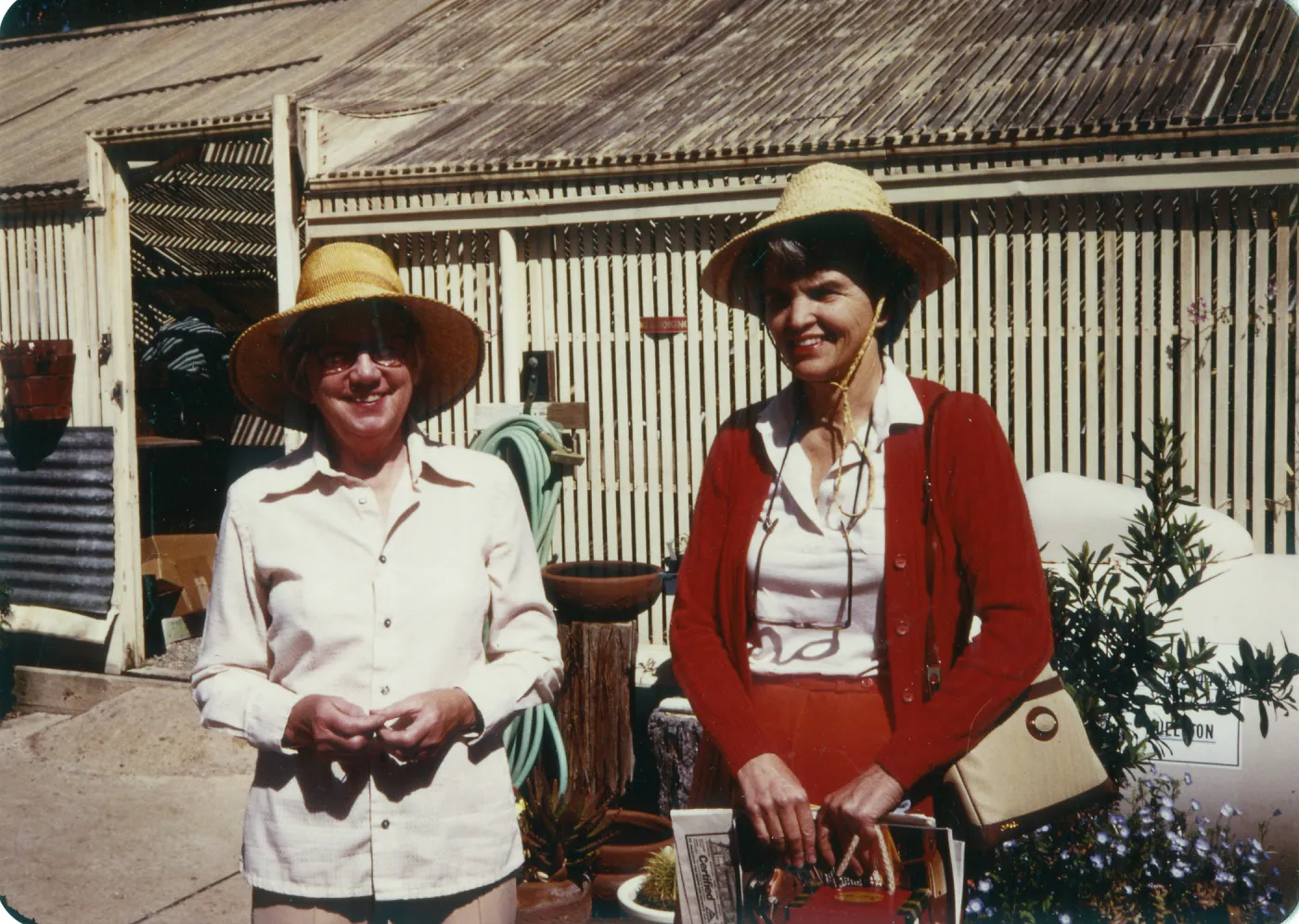 Volunteers - Garden Growers, Stevie Service, Blair Gray