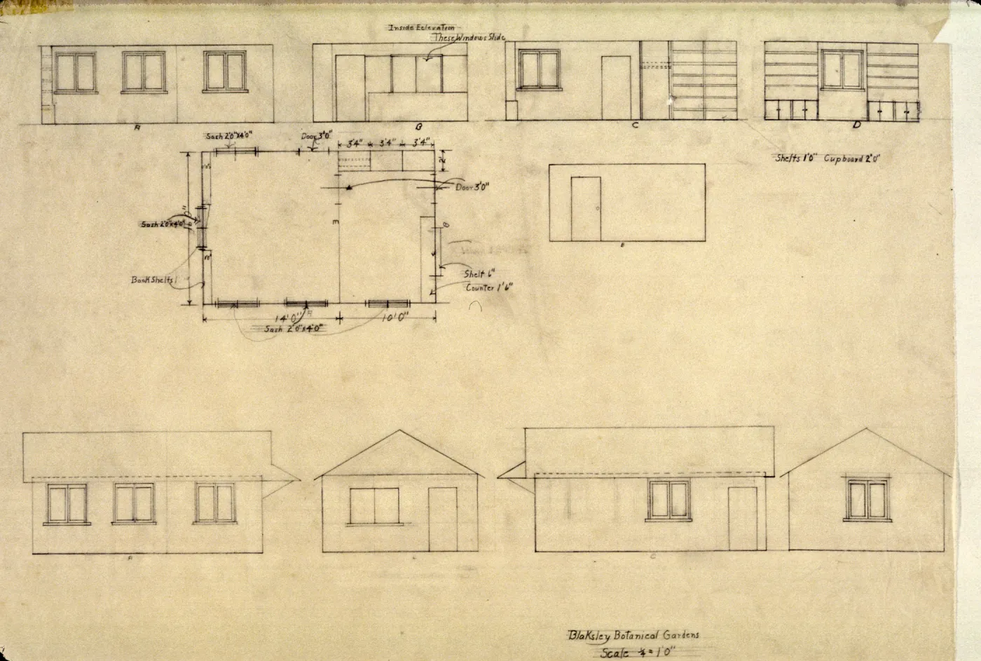 Lockwood de Forest architectural drawing