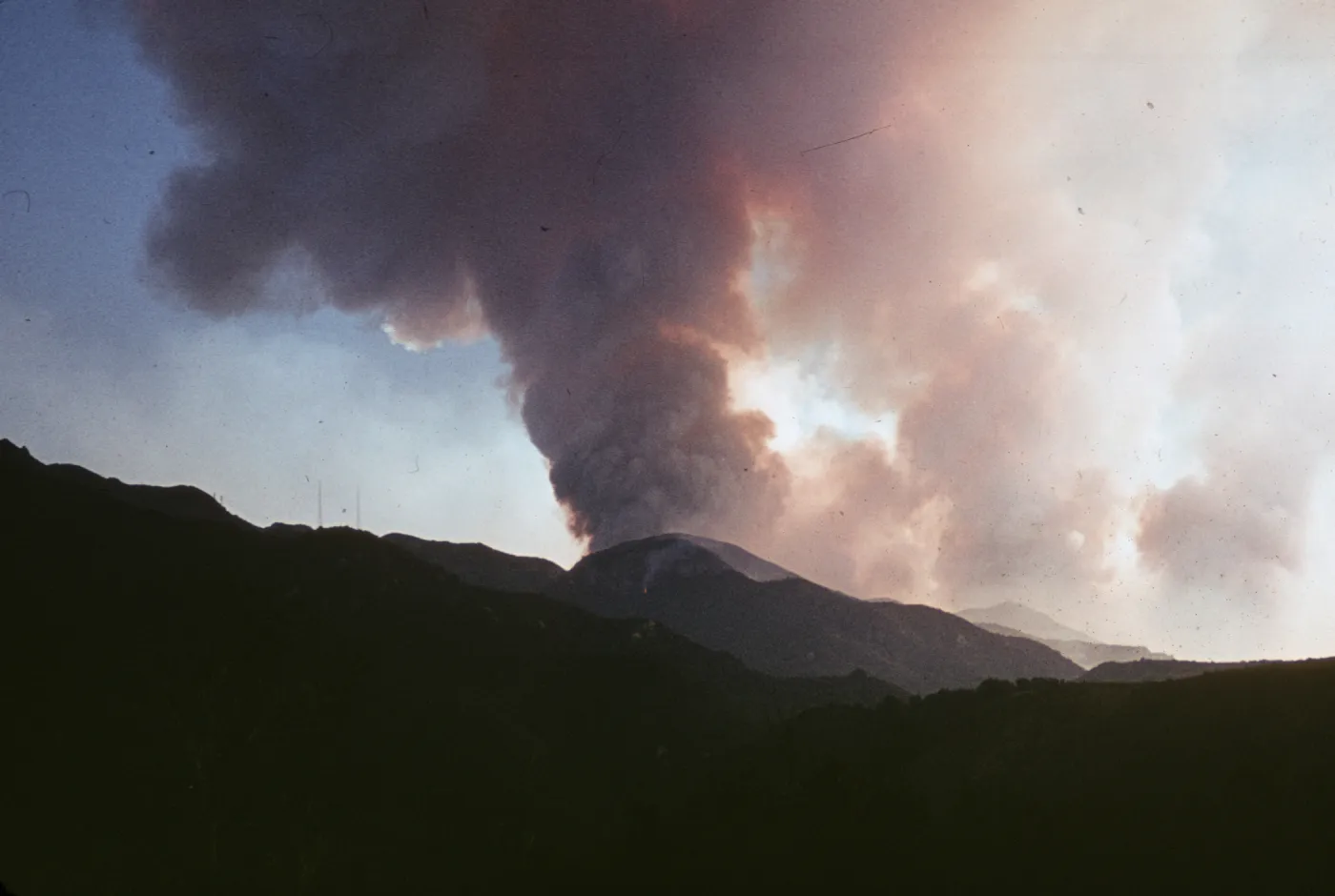 Coyote Fire, first day