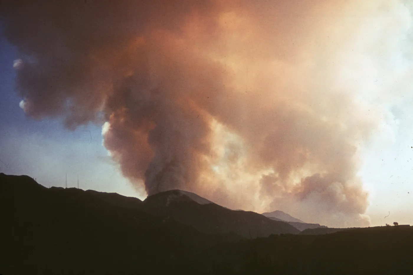 Coyote Fire, first day