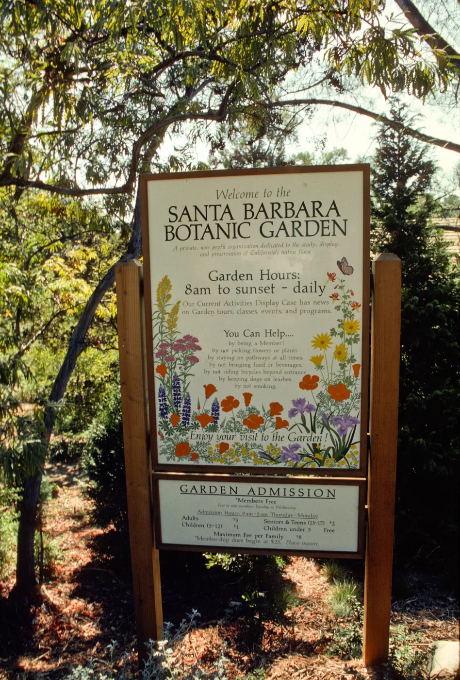 Garden Entrance Sign