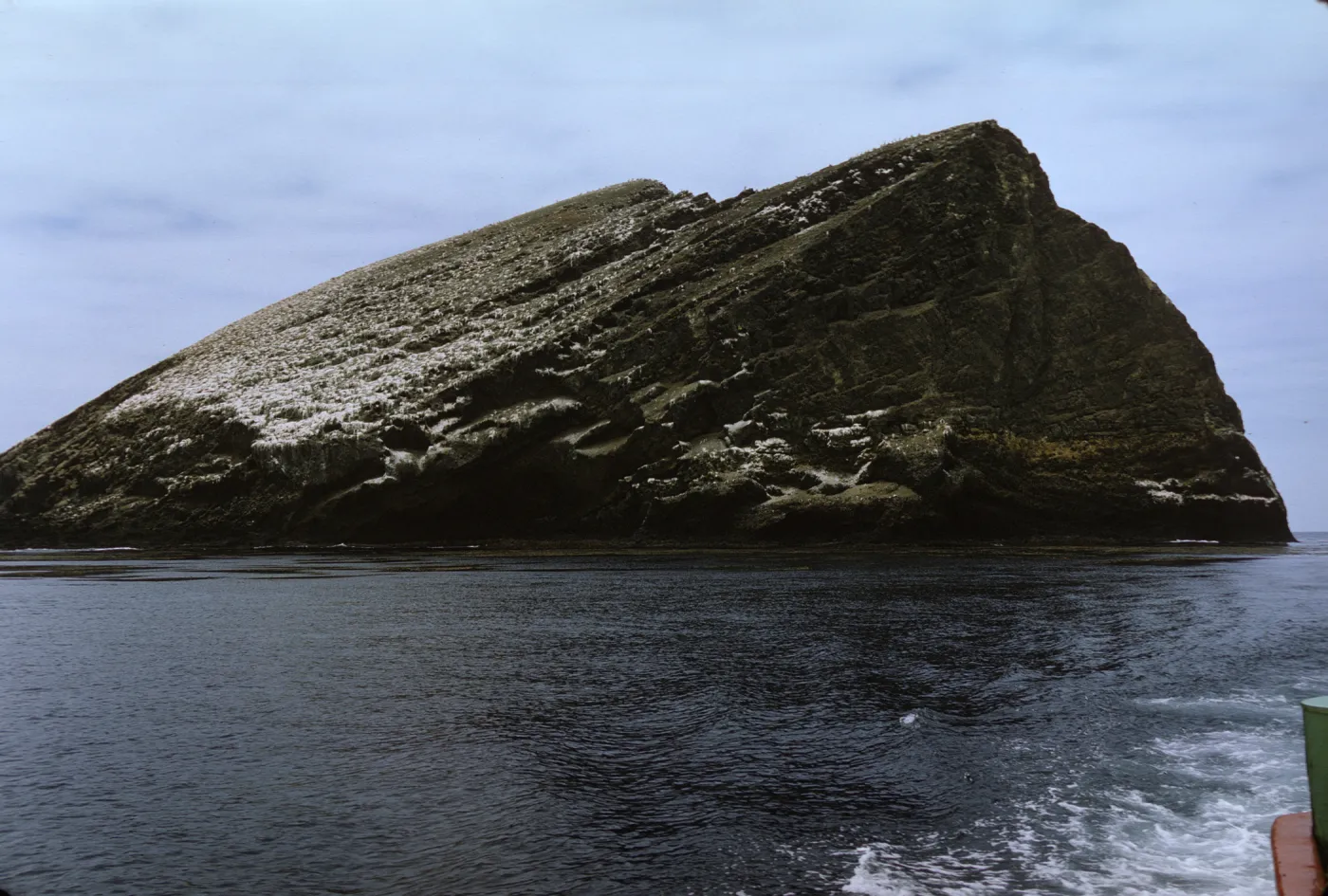Sutil Island from boat, May 1967