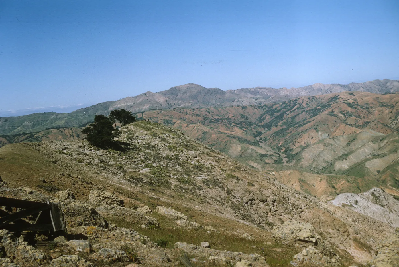 Sierra Blanca summit, Santa Cruz Island