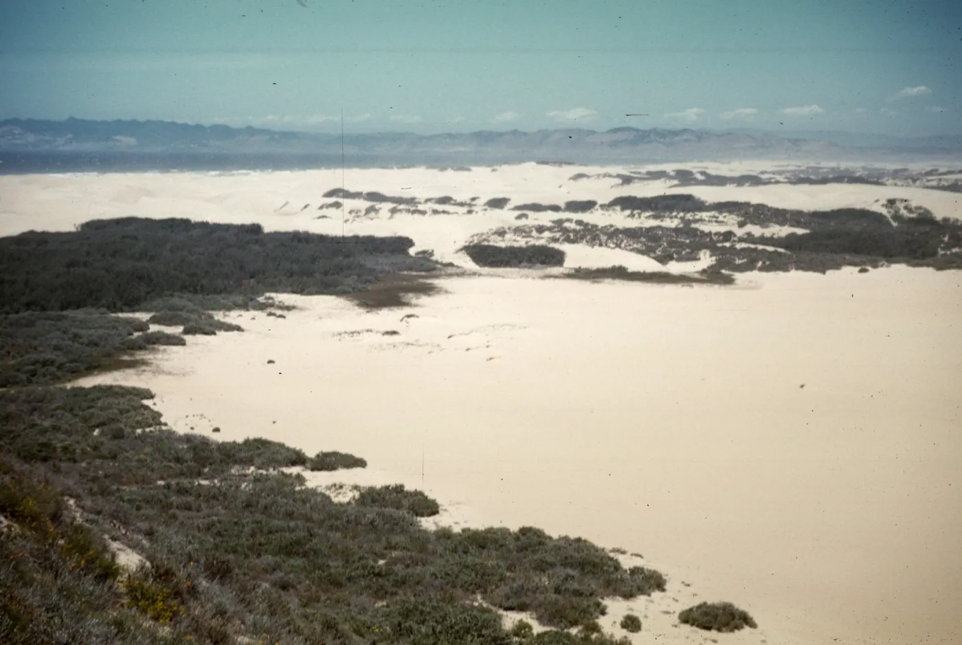 Fog sweeping in on San Miguel Island