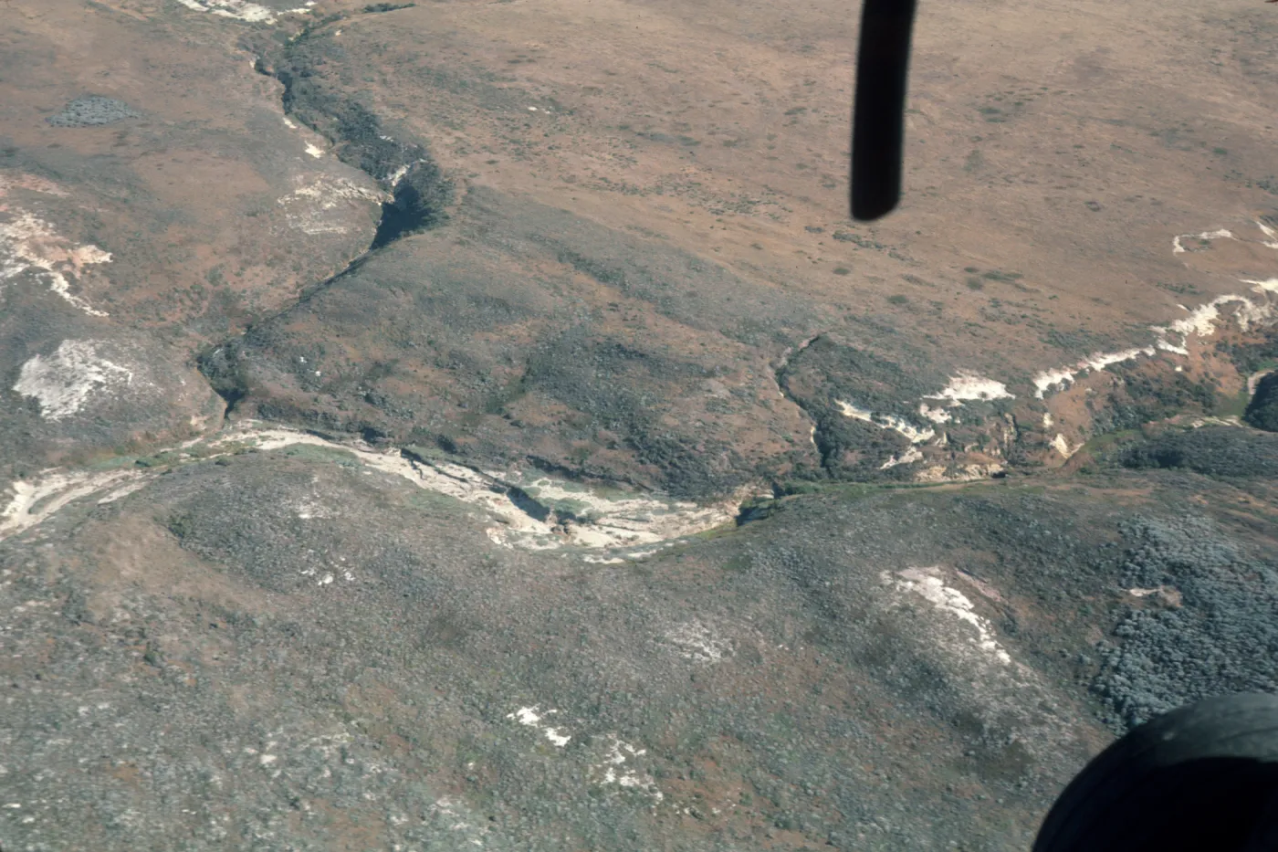 San Miguel Island, aerial view