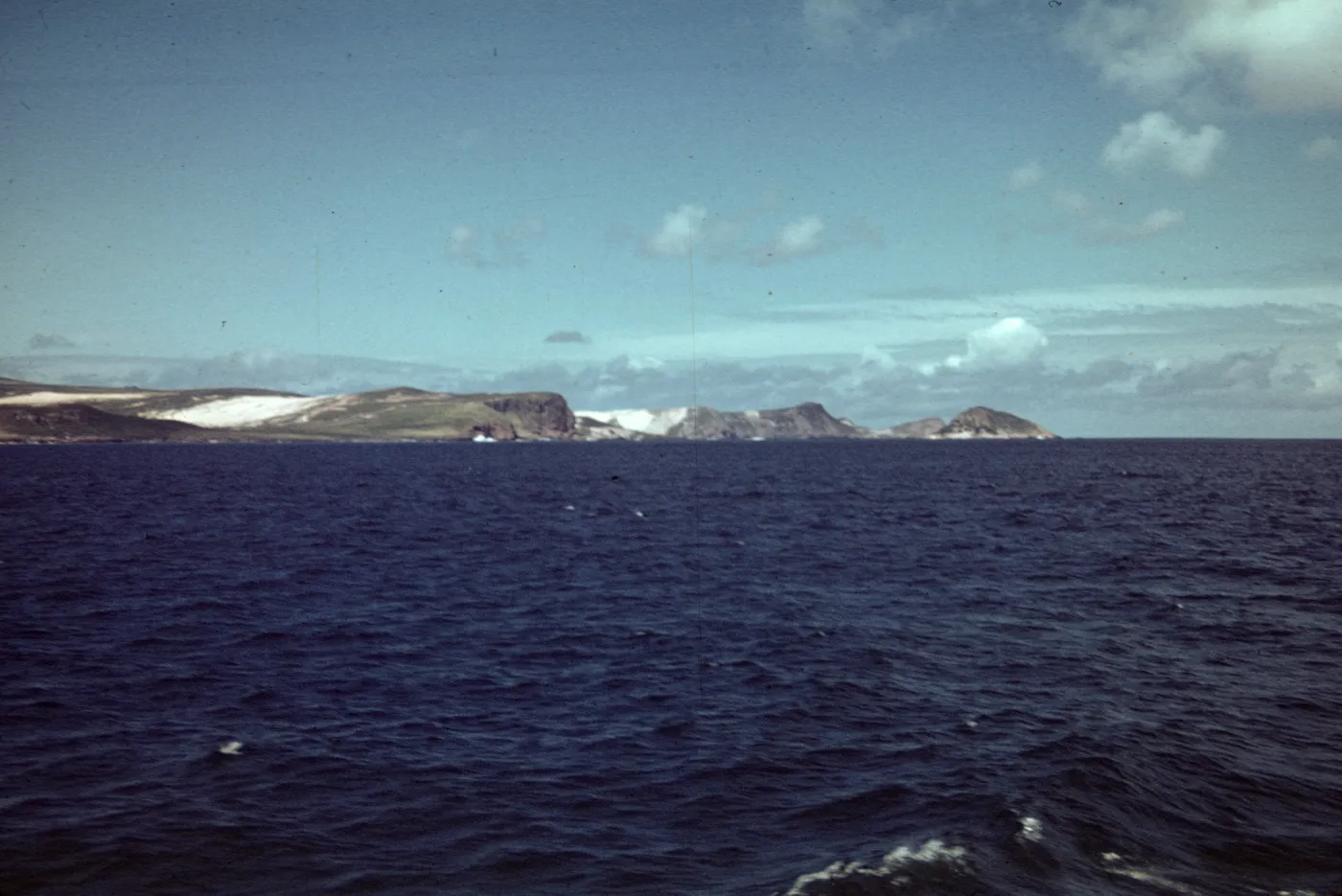 San Miguel Island seen from ocean