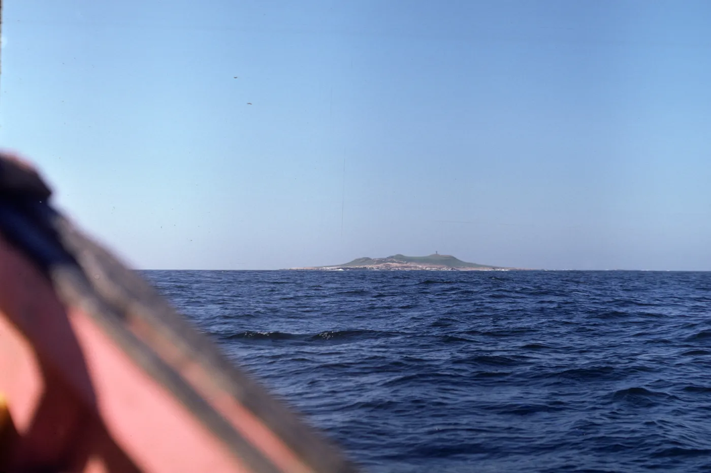 san Geronimo Island from boat