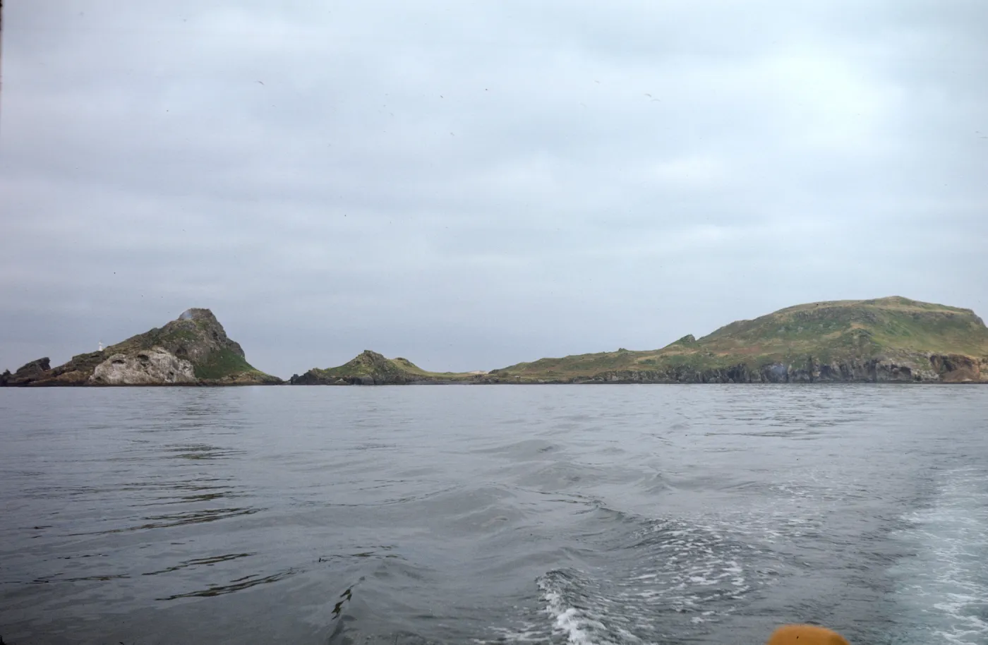 south end Todos Santos Island, from boat