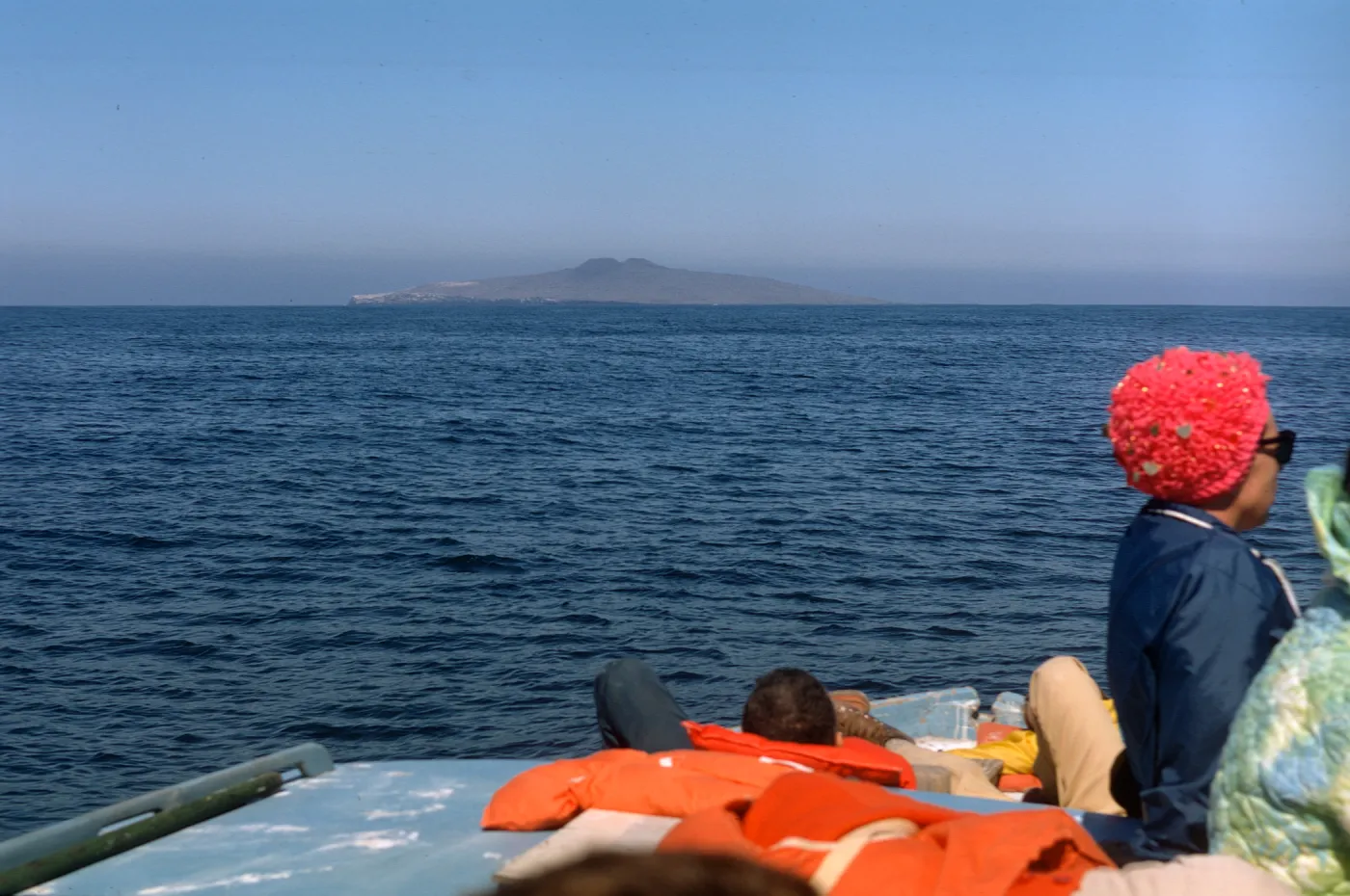 San Martin Island from boat