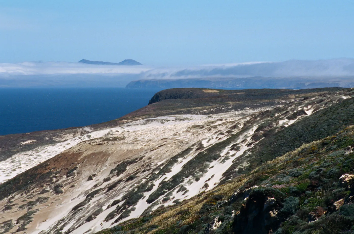 Santa Cruz Island and Santa Rosa Island from San Miguel Island