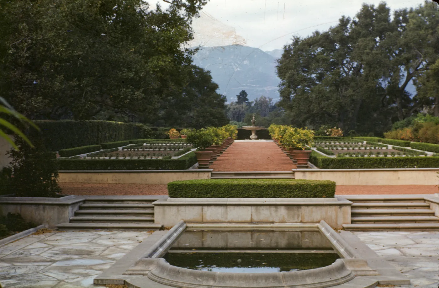 Kirk Johnson Garden, Santa Barbara, La Toscana