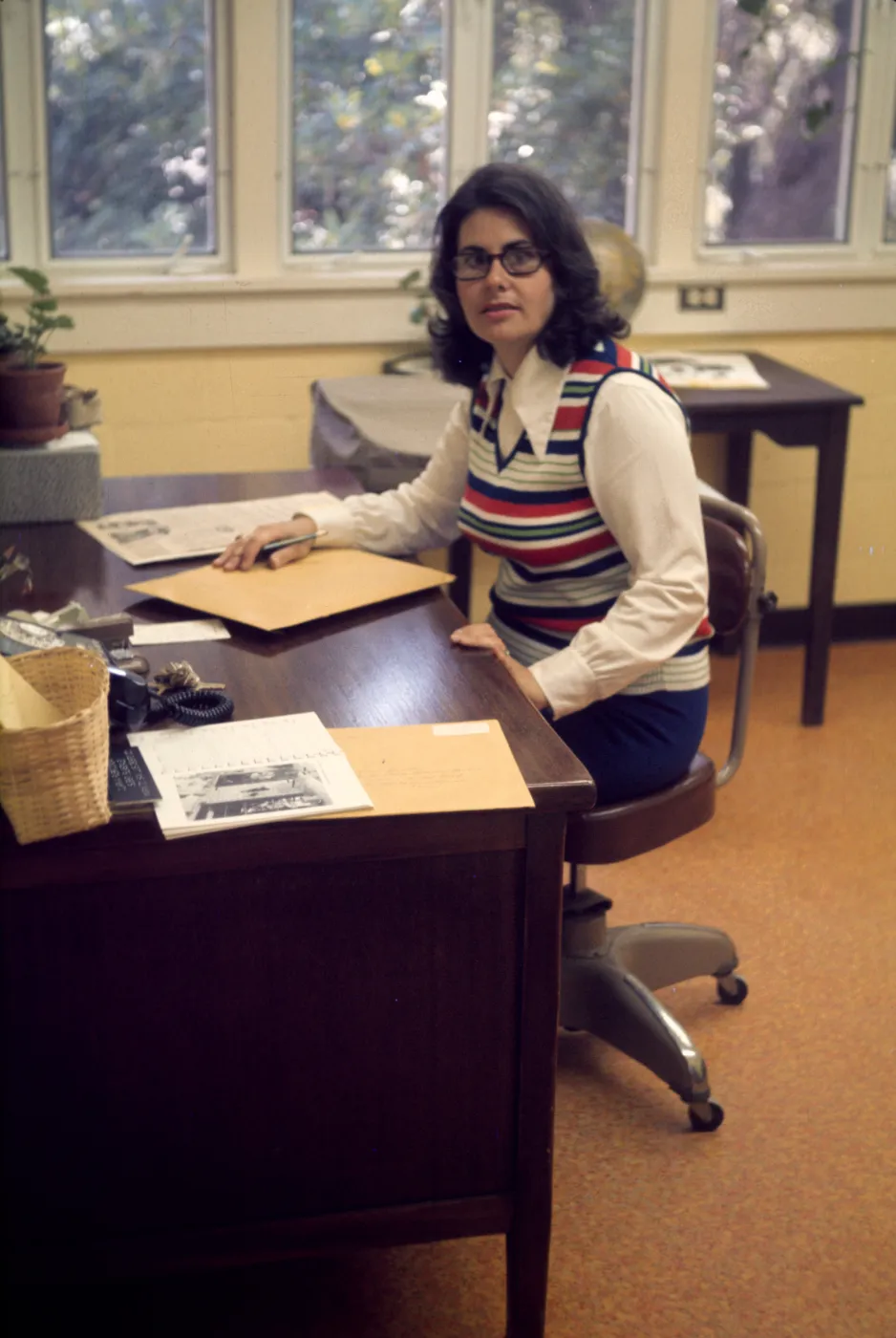 Mary Allcott, 1975, SBBG herbarium
