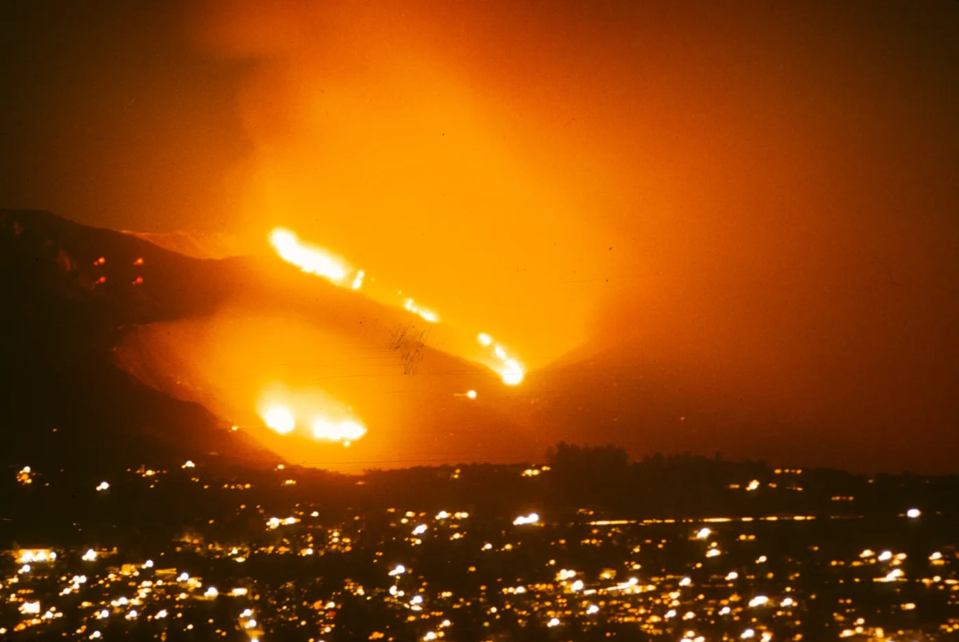 Coyote Fire 1964, Santa Barbara