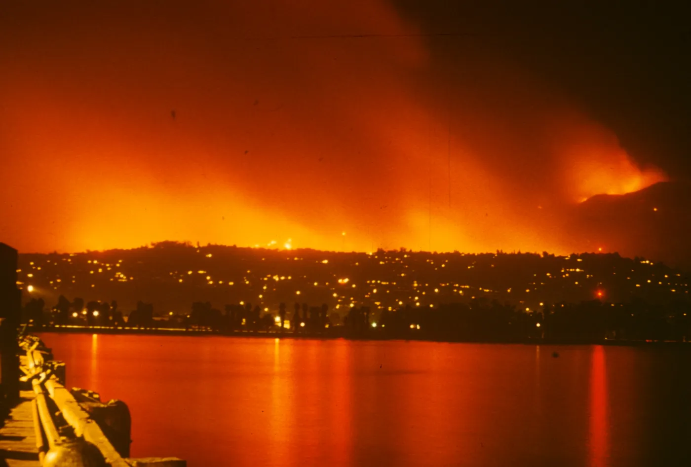 Coyote Fire 1964, Santa Barbara