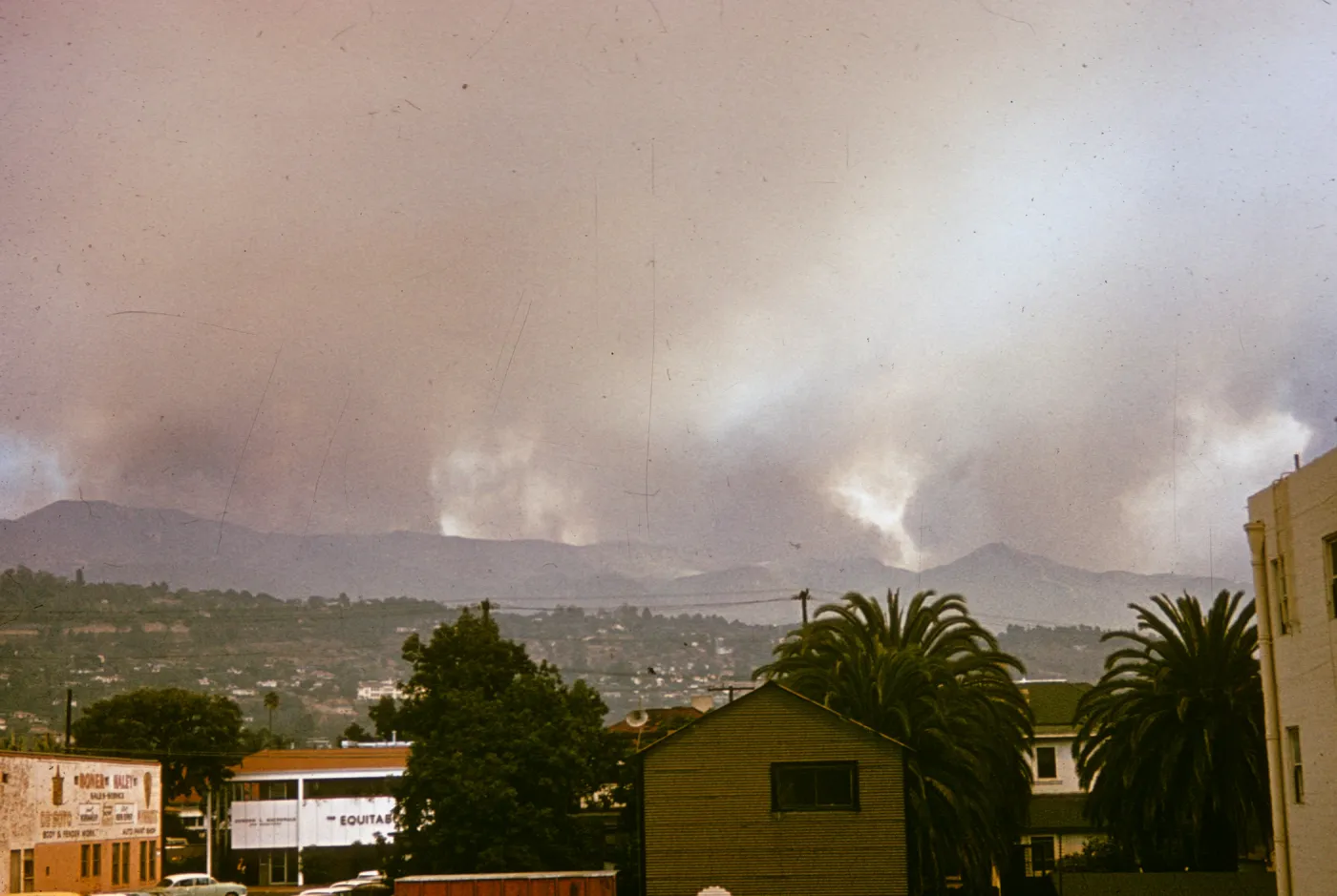 Coyote Fire 1964, Santa Barbara