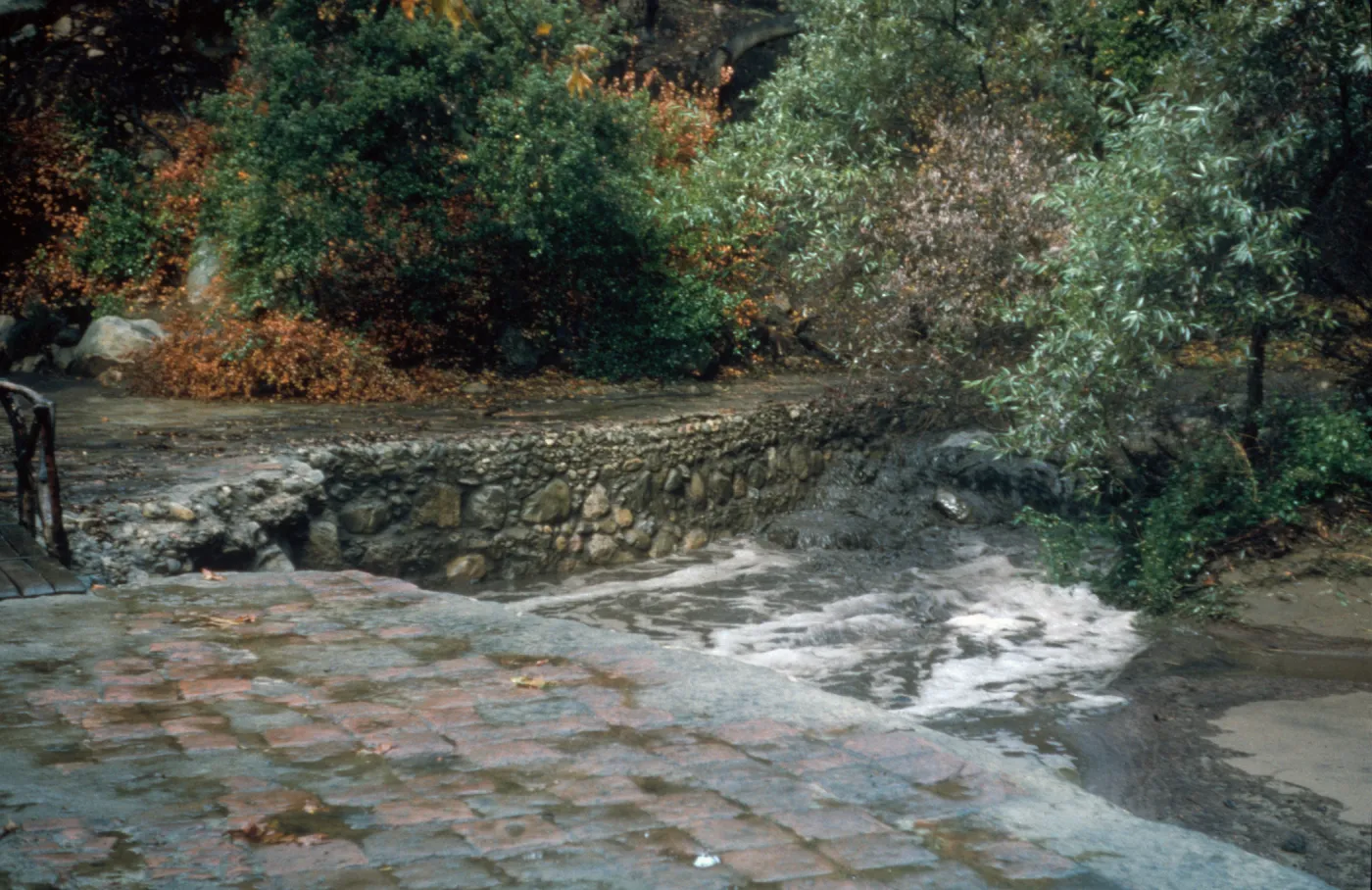 Mission Creek above the Old Mission Dam