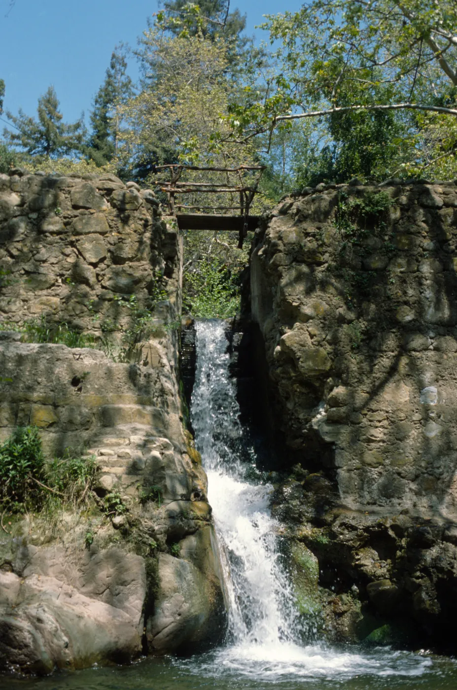 Mission Creek waterfall, Mission Dam