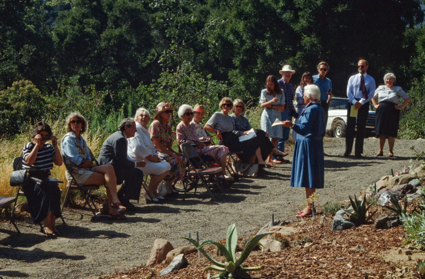 Dudleya Display Dedication