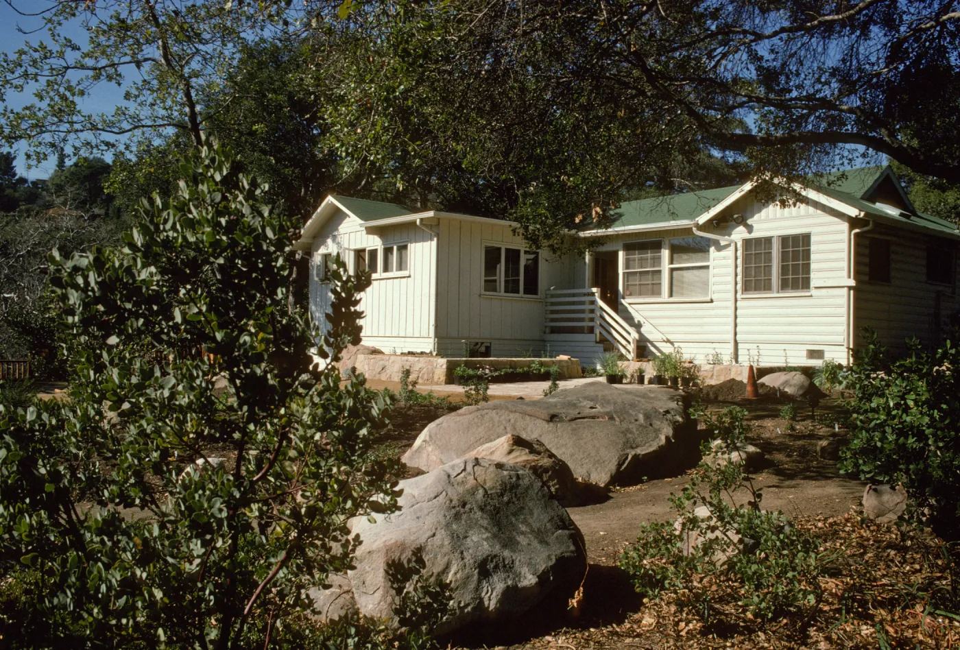 SBBG Home Demonstration Garden construction