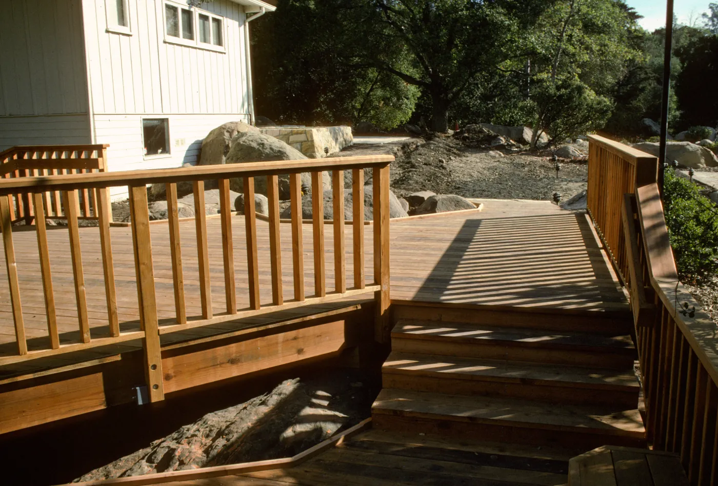 SBBG Home Demonstration Garden construction