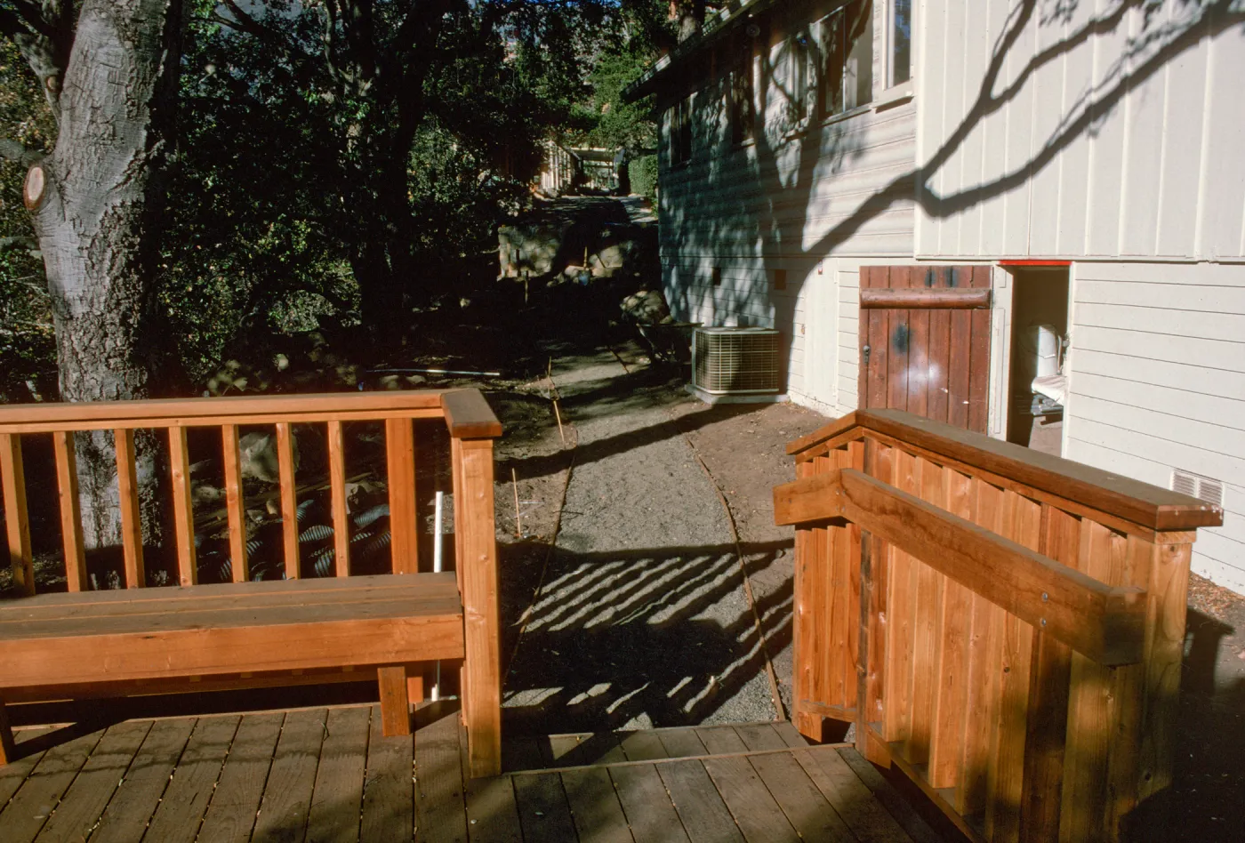 SBBG Home Demonstration Garden construction