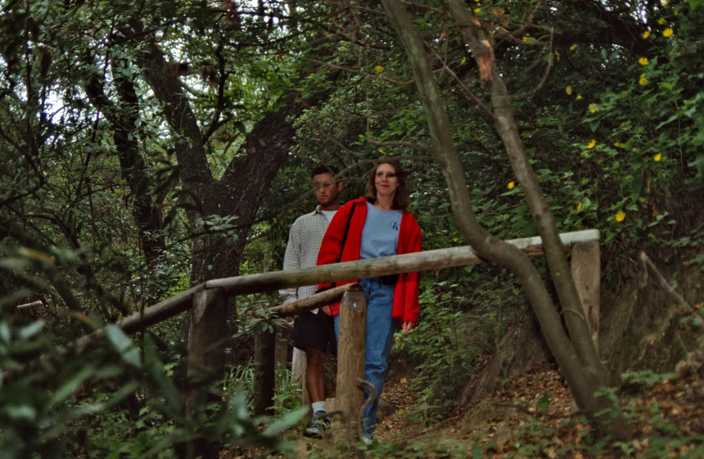 people hiking in Island Section