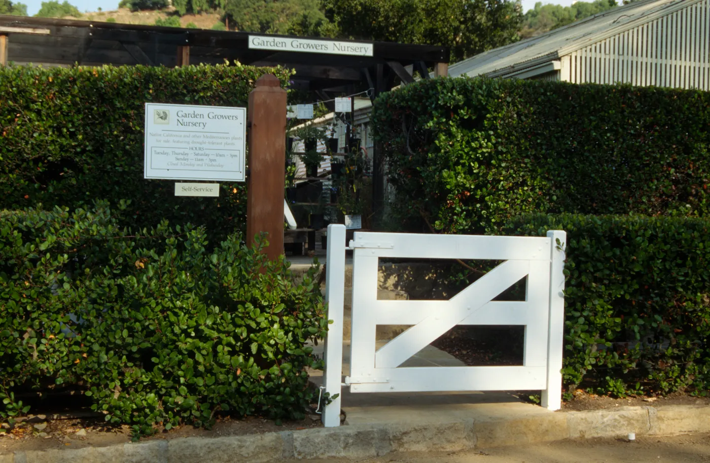 Garden Growers Nursery Entrance