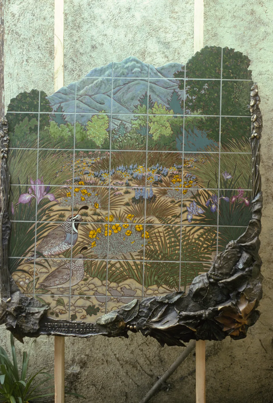 Information Kiosk Memorial Mosaic