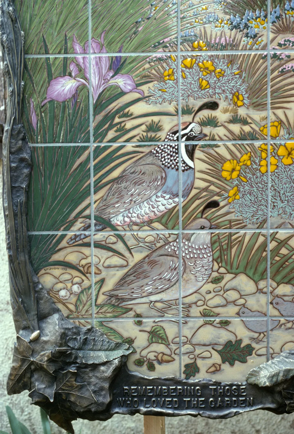 Information Kiosk Memorial Mosaic