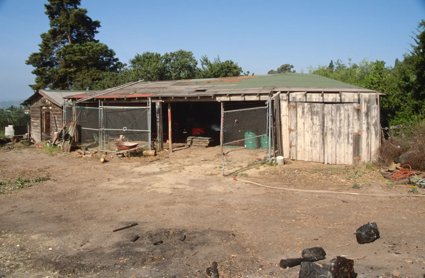 Garden Tractor Shed