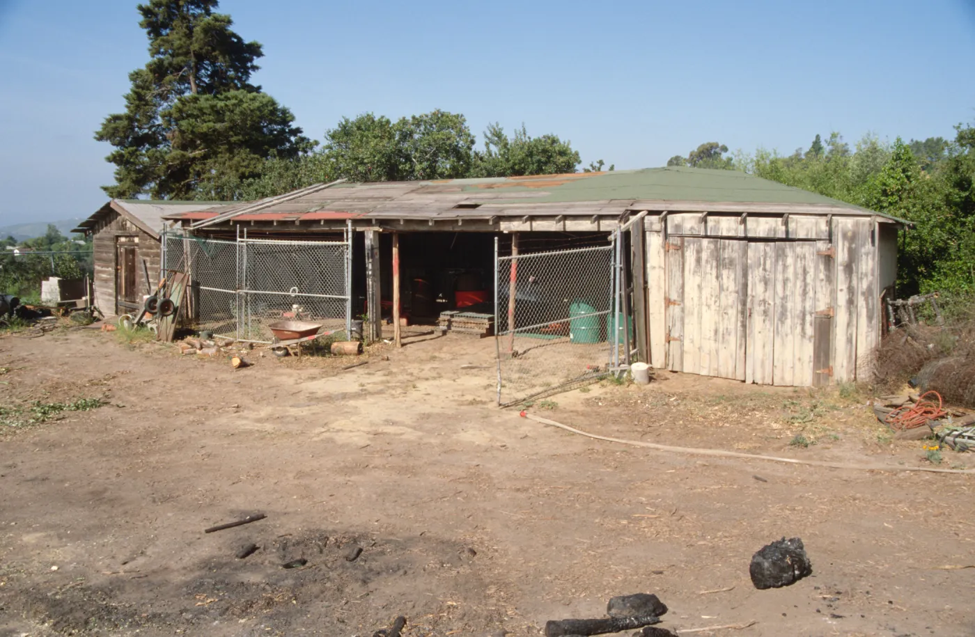 Garden Tractor Shed