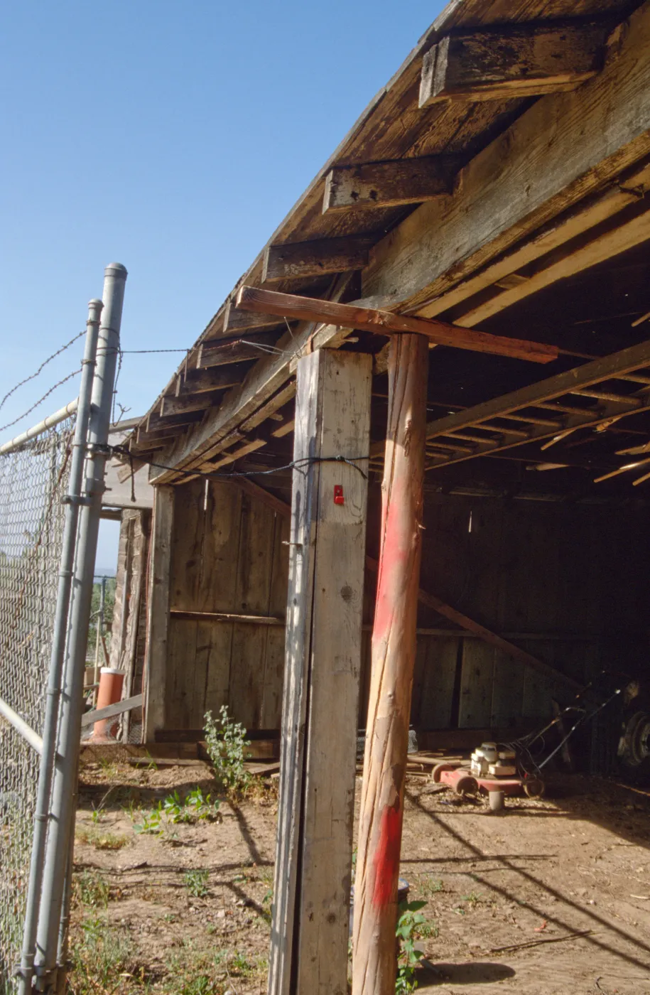 Garden Tractor Shed