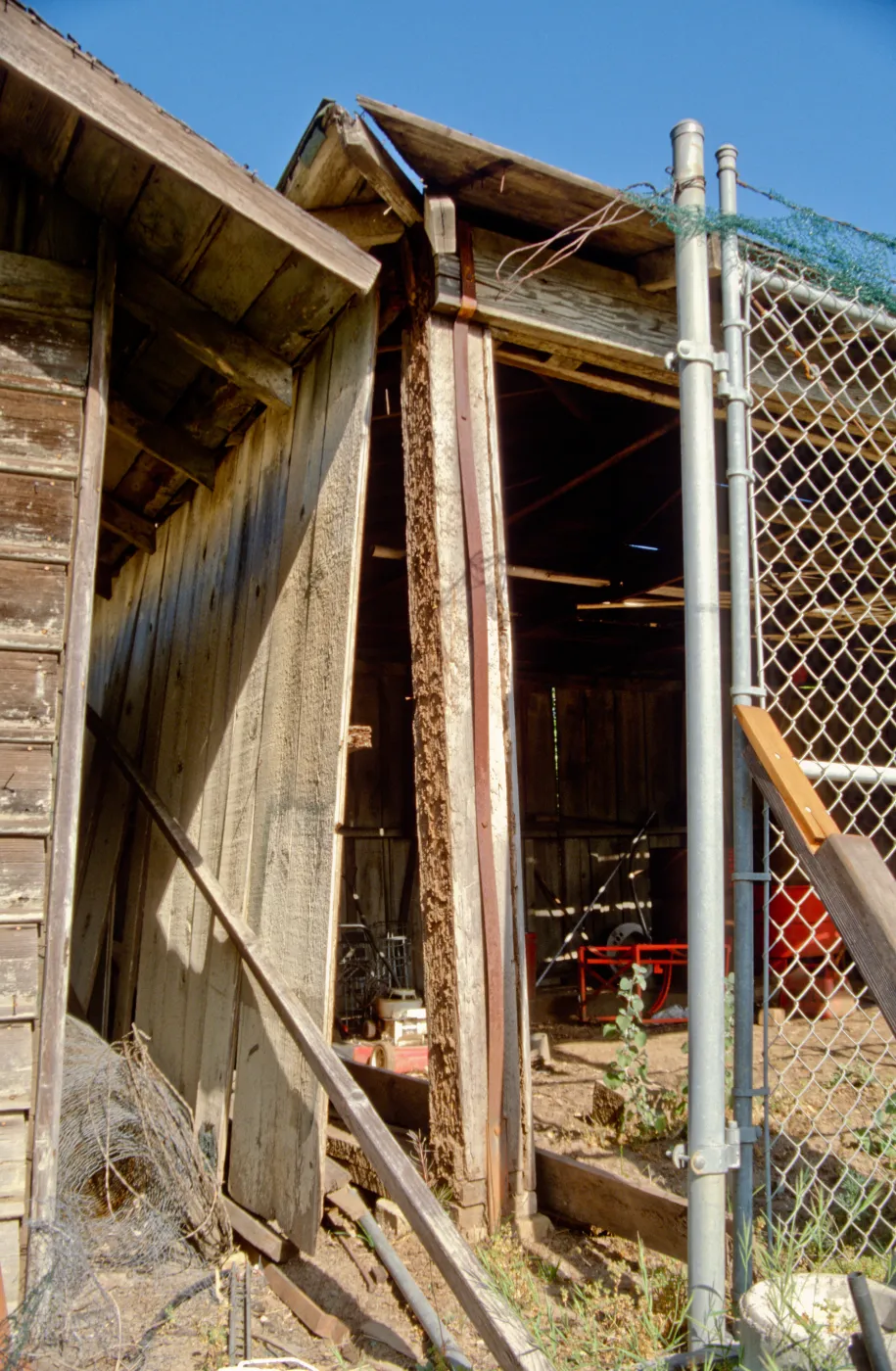 Garden Tractor Shed