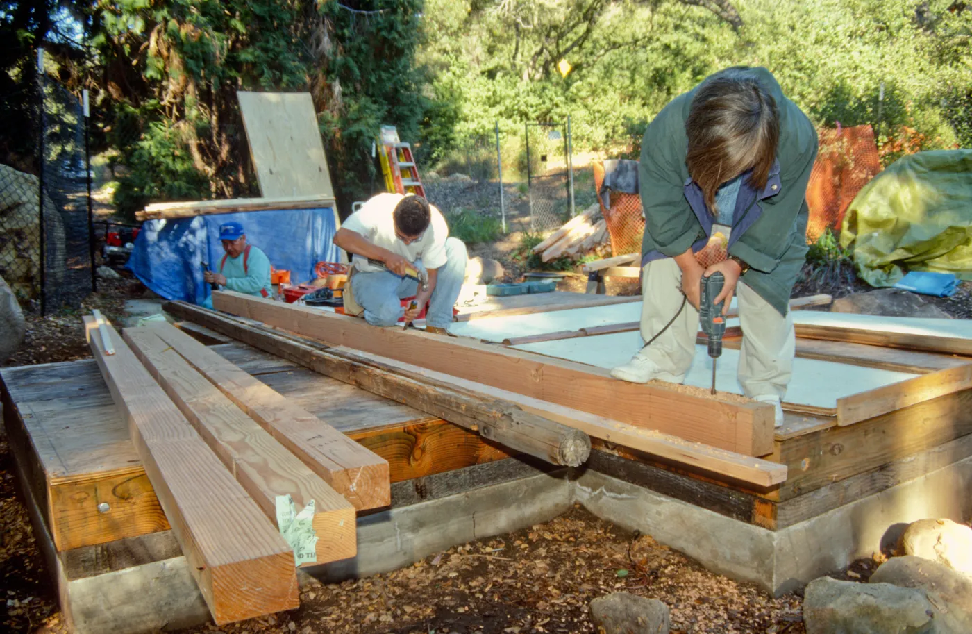 Tea House Construction