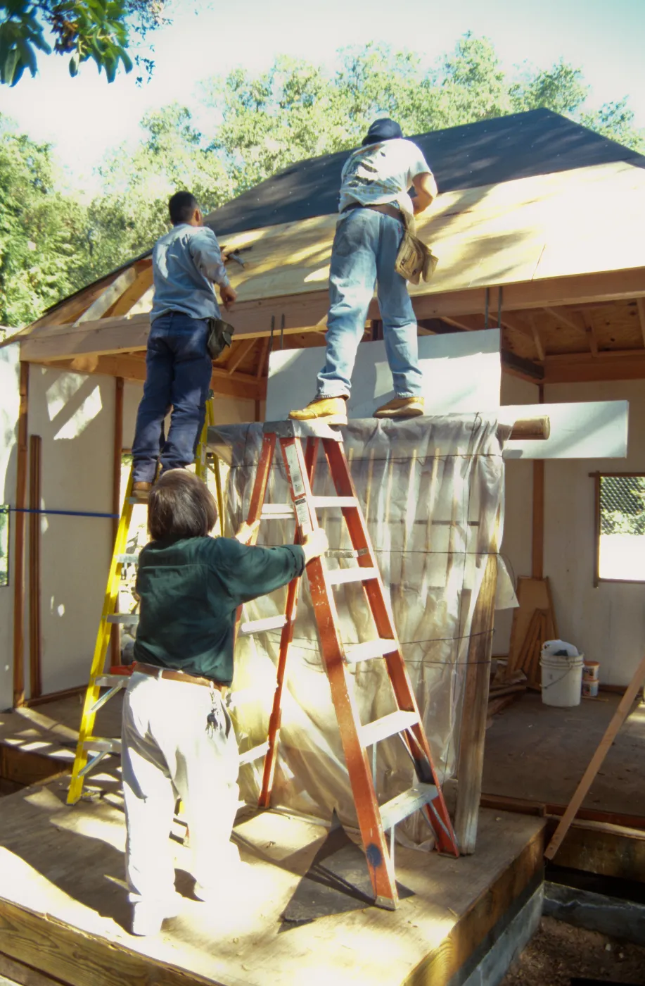 tea house construction
