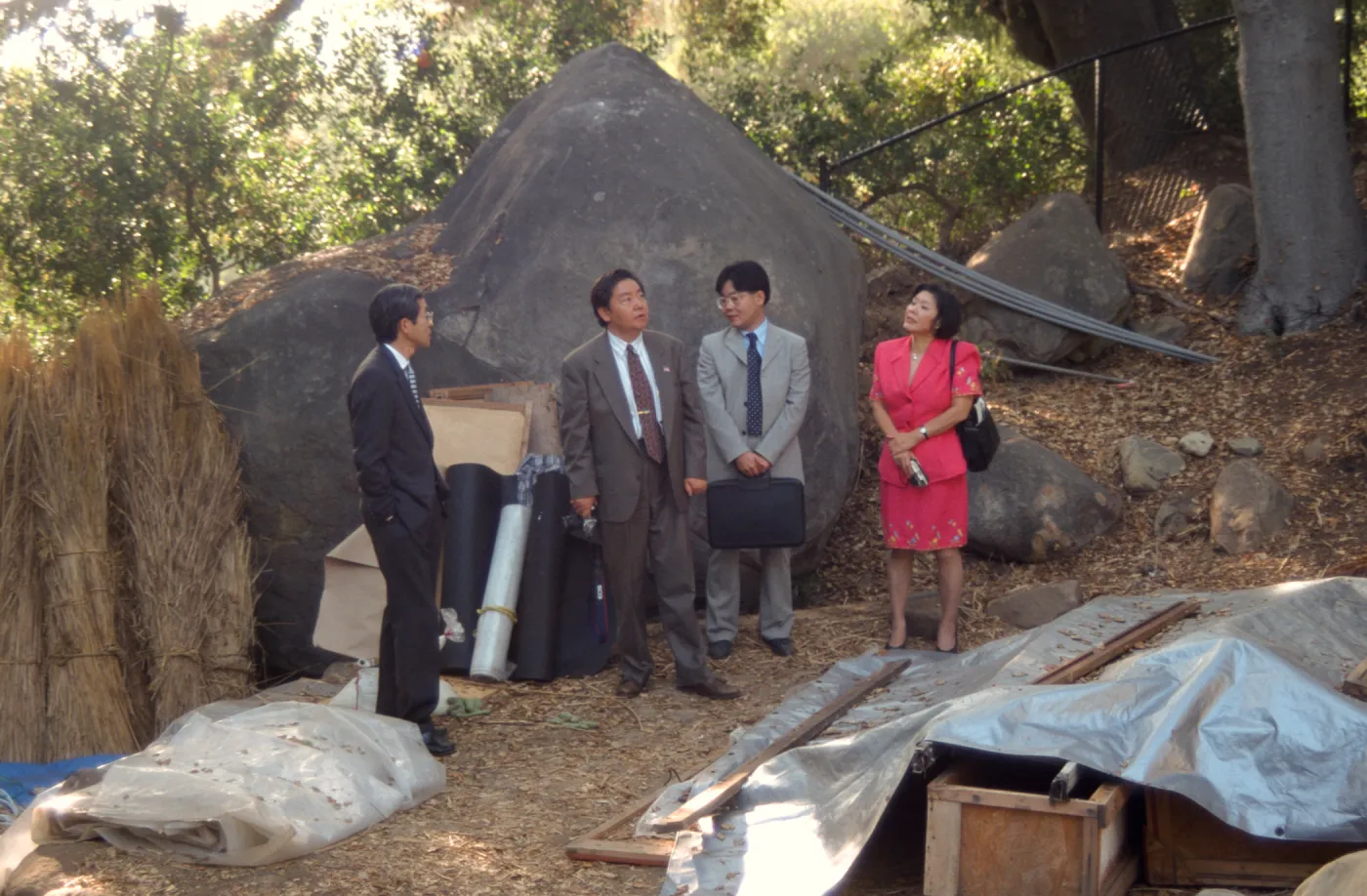 Japanese consul-general visit to Tea House