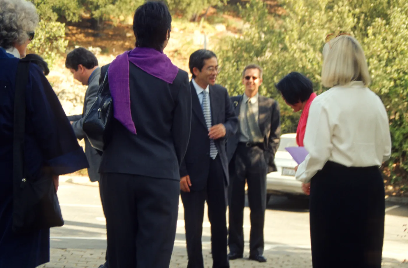 Japanese consul-general visit to Tea House