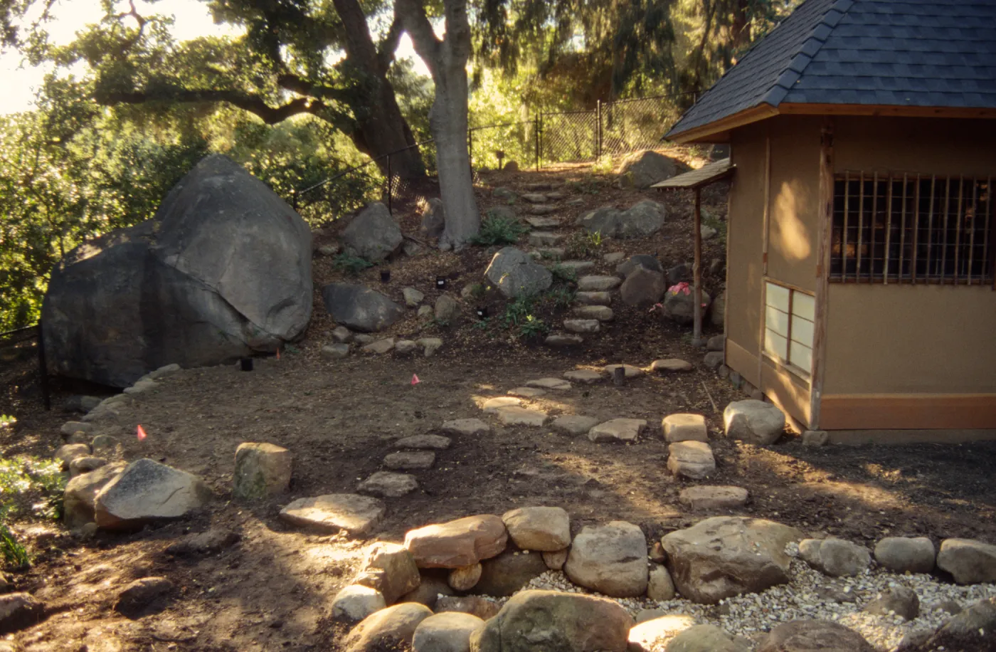 Tea House Garden installation