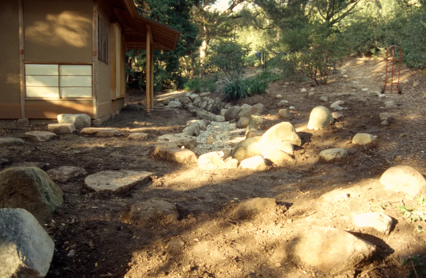 Tea House Garden installation