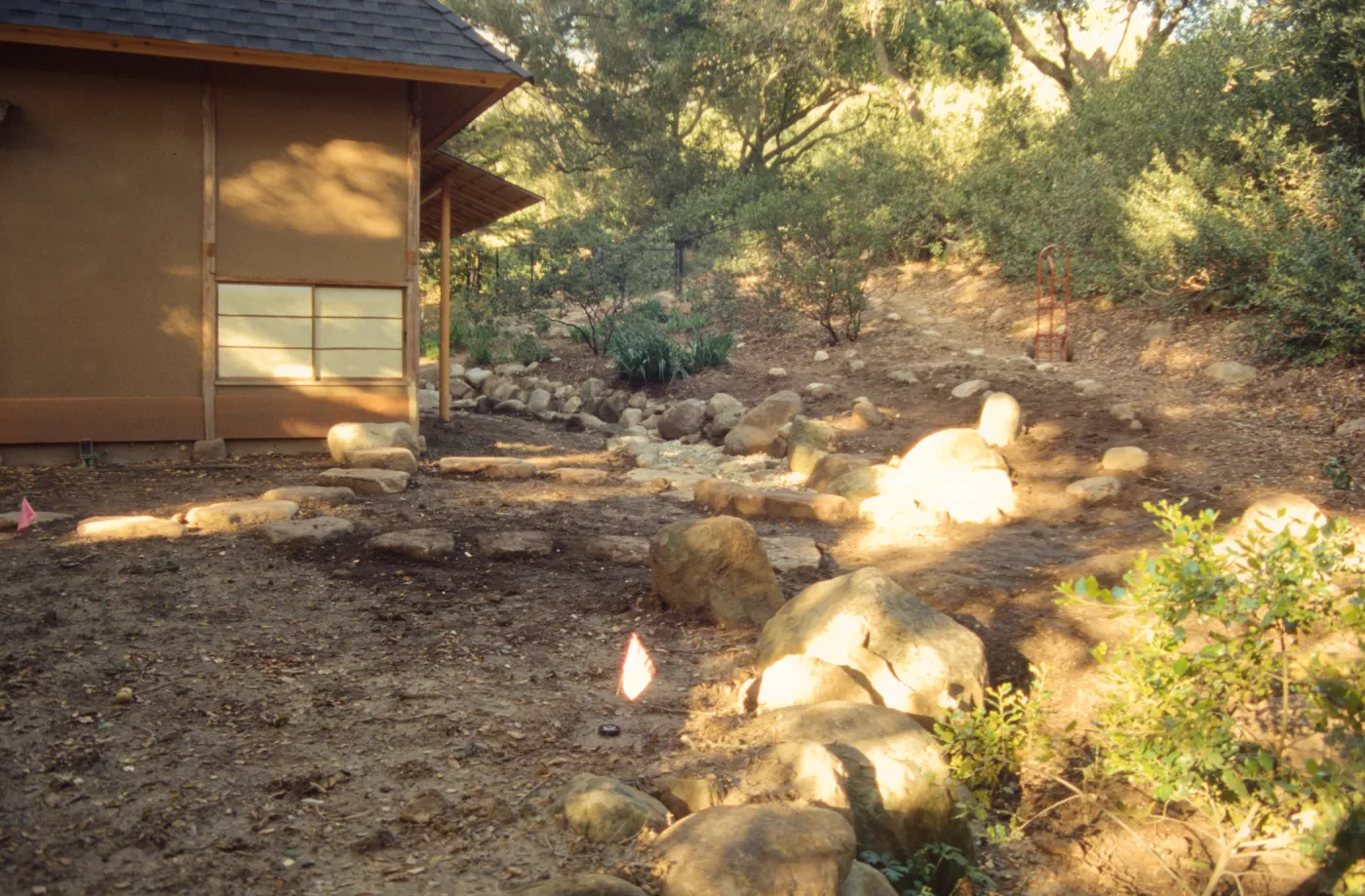 Tea House Garden installation