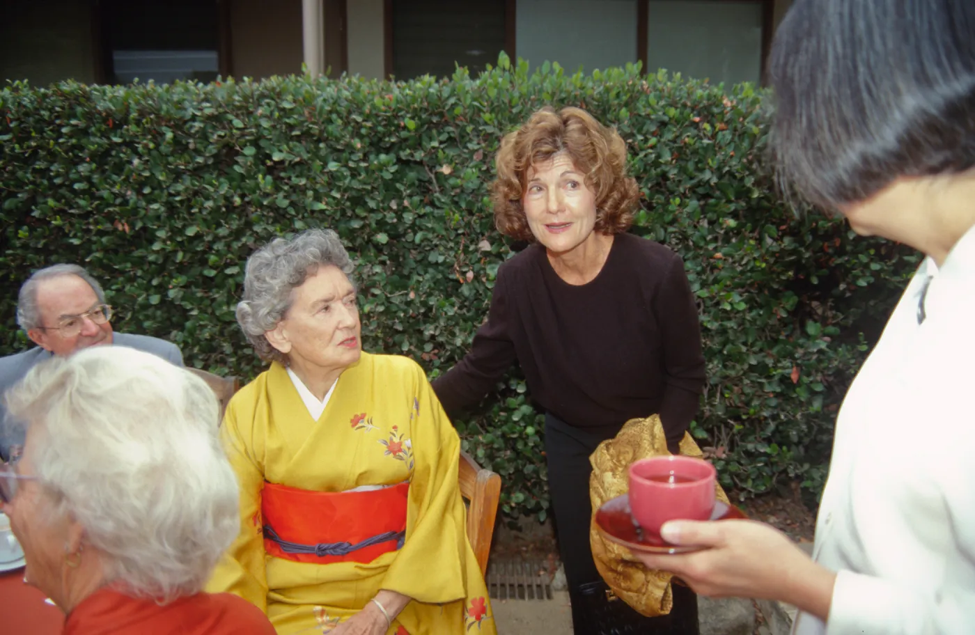 Tea House event in the Courtyard, 2000