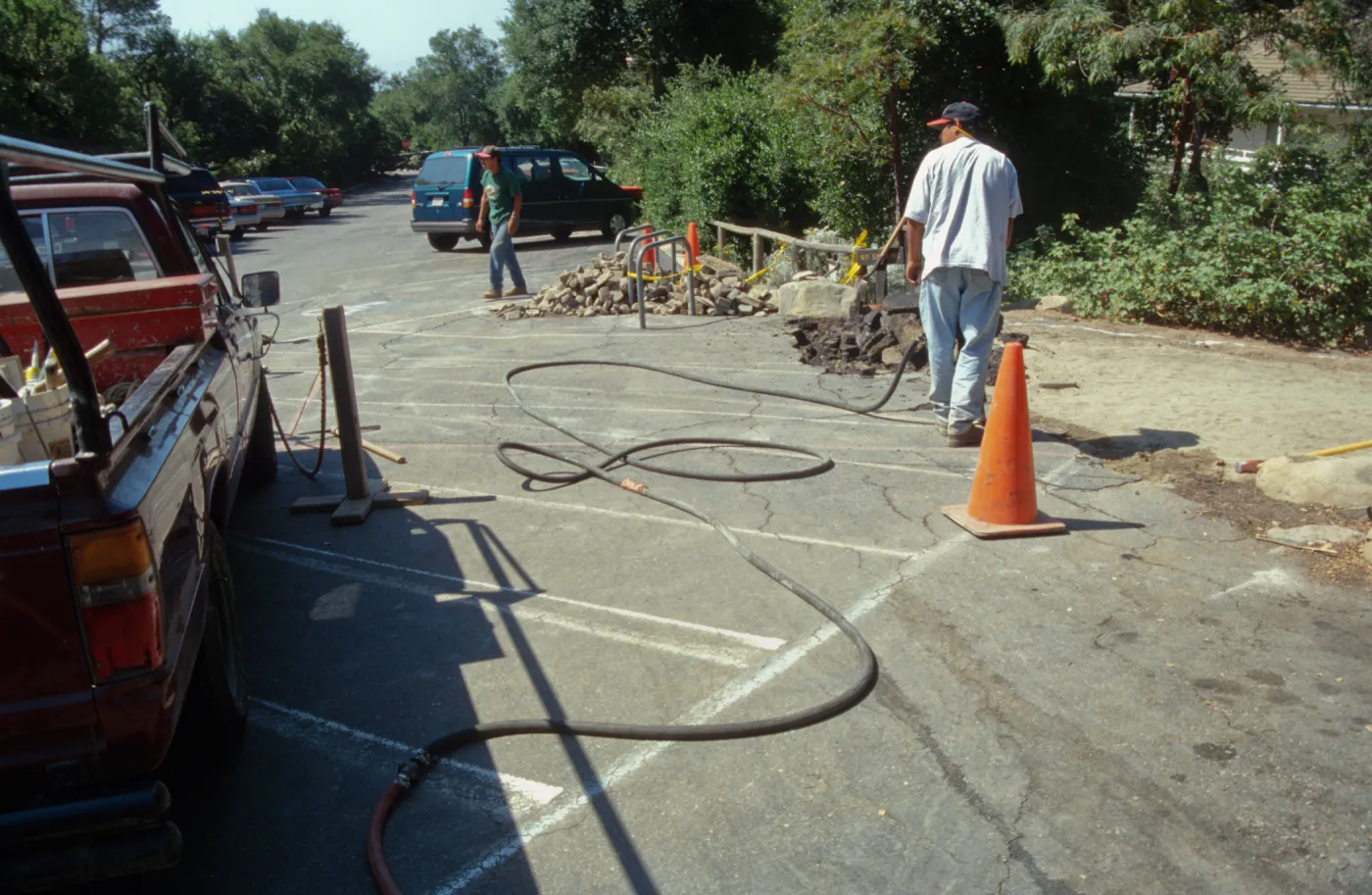 Entrance reconstruction