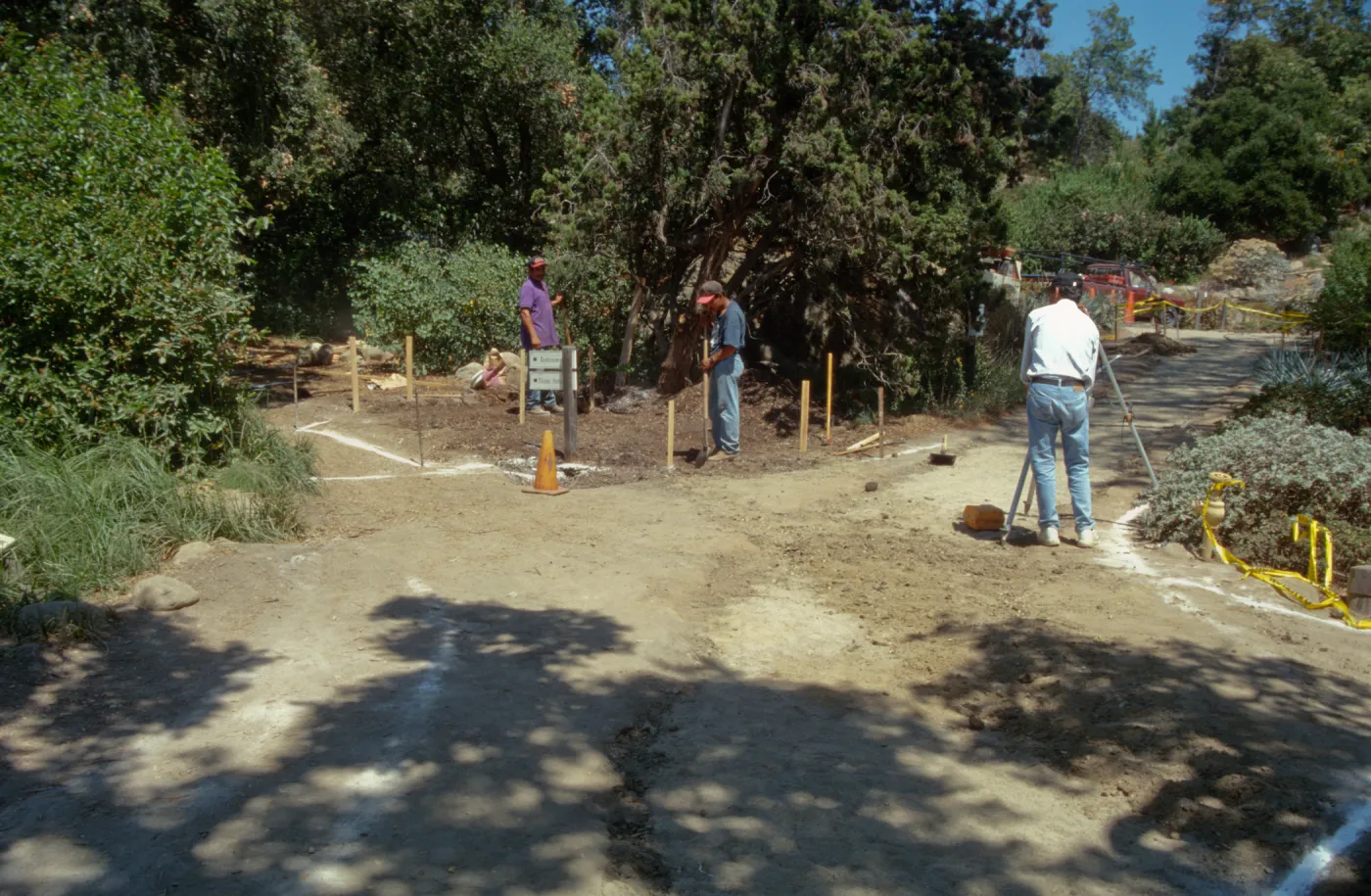 Entrance reconstruction