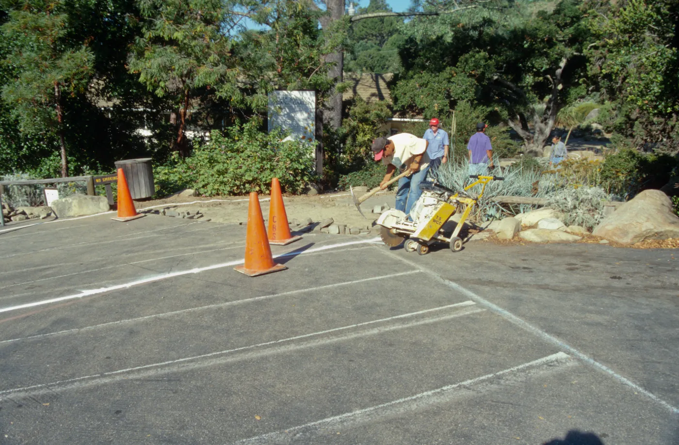 Entrance reconstruction