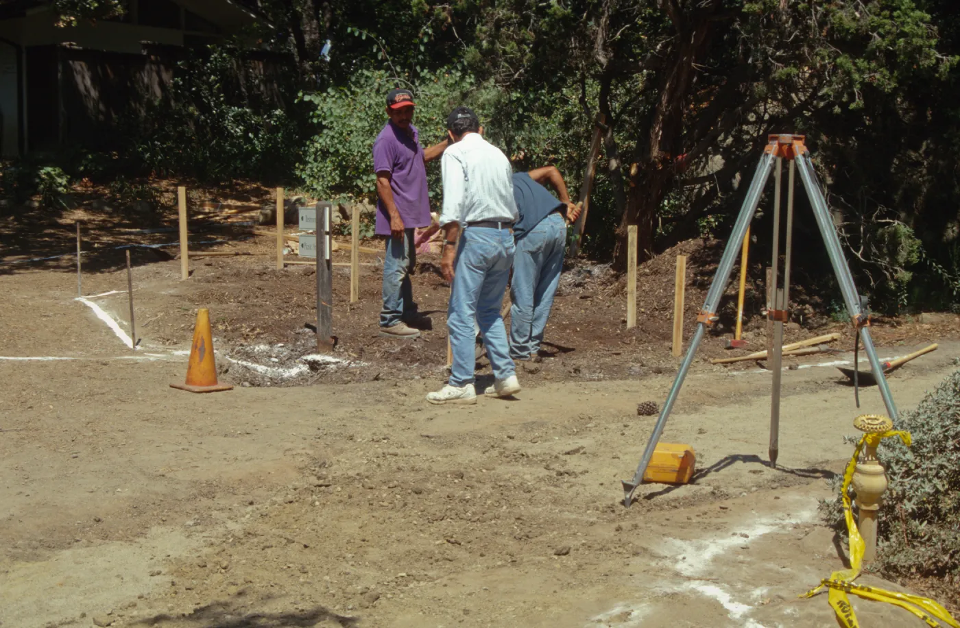 Entrance reconstruction