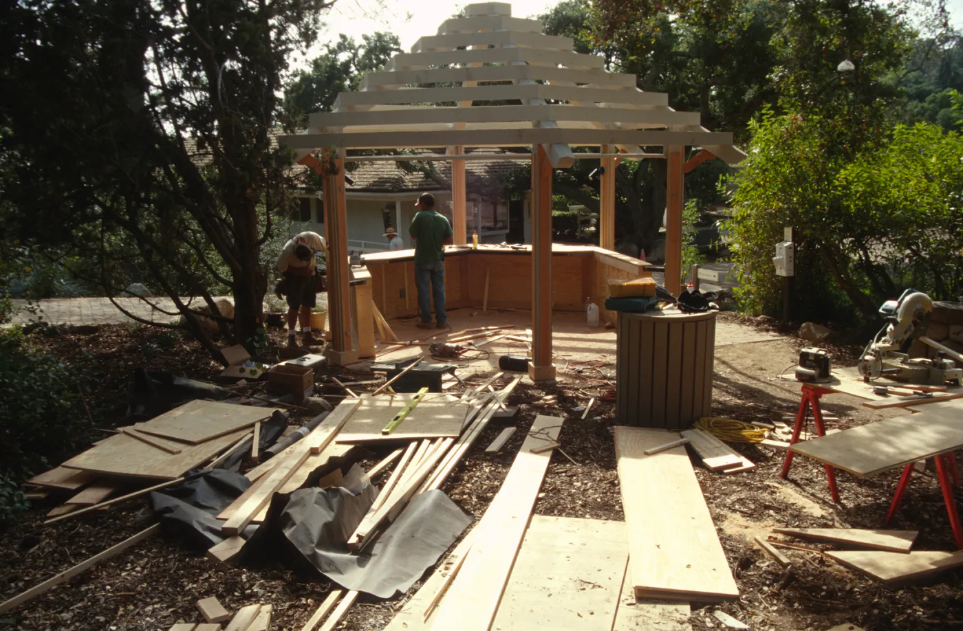 Entry Kiosk Construction