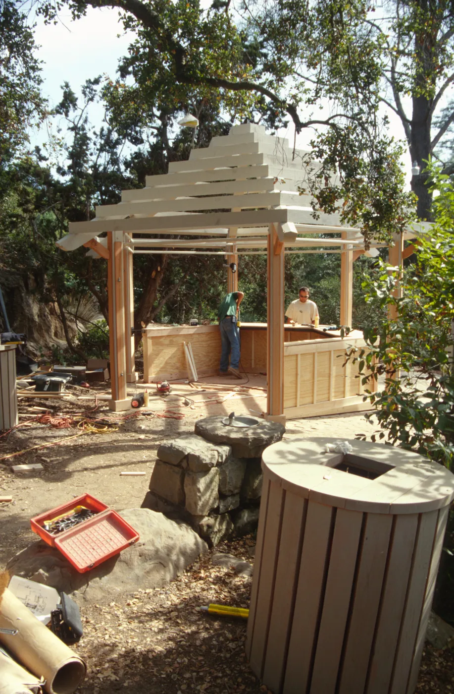 Entry Kiosk Construction