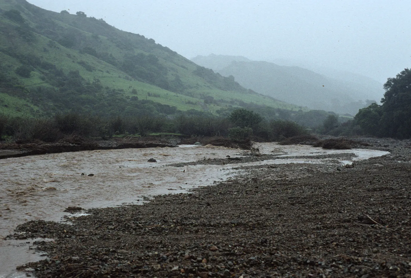 Flash Flood, Santa Cruz Island
