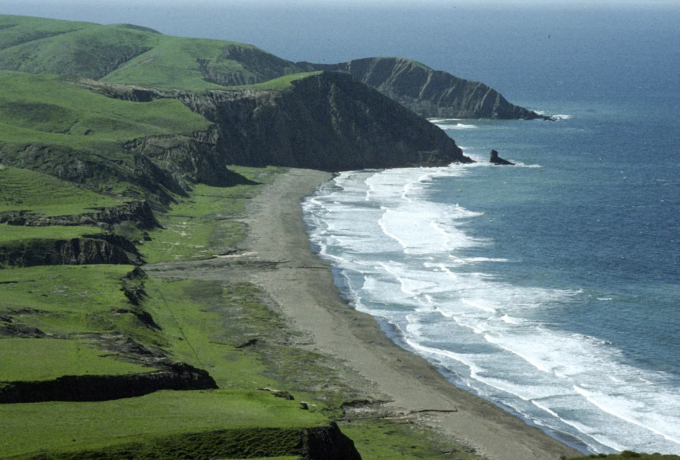 Christy Beach, Santa Cruz island